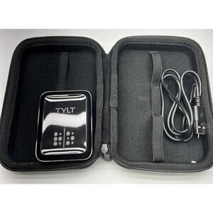 TYLT power adaptor with Travel Case and a Micro USB Cable.